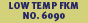 Extreme Low Temperature FKM No. 6090